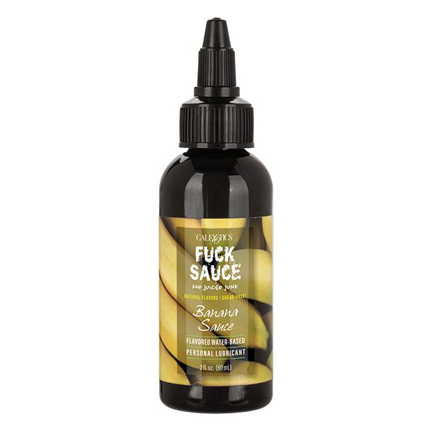 Fuck Sauce Flavored Water Based Personal Lubricant - 2 oz Banana