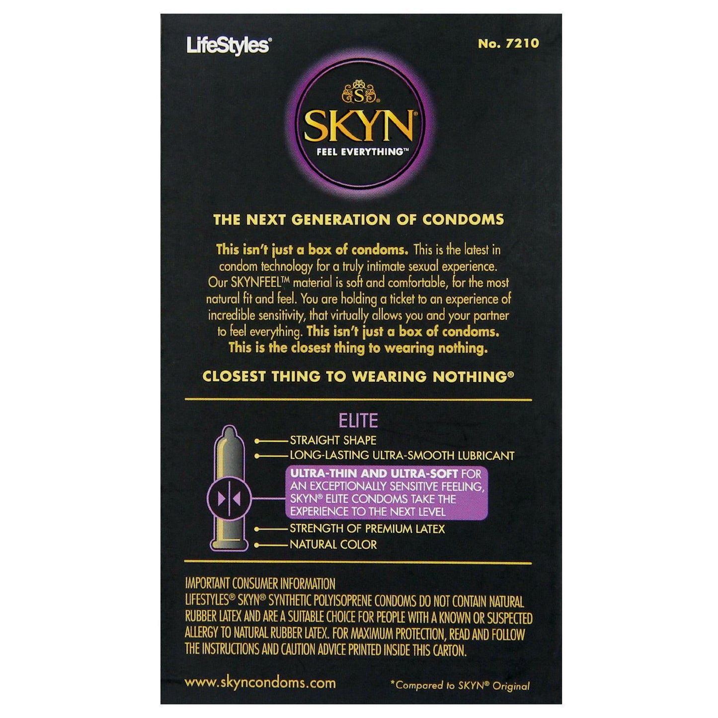 Lifestyles SKYN Elite Ultra Thin Condoms