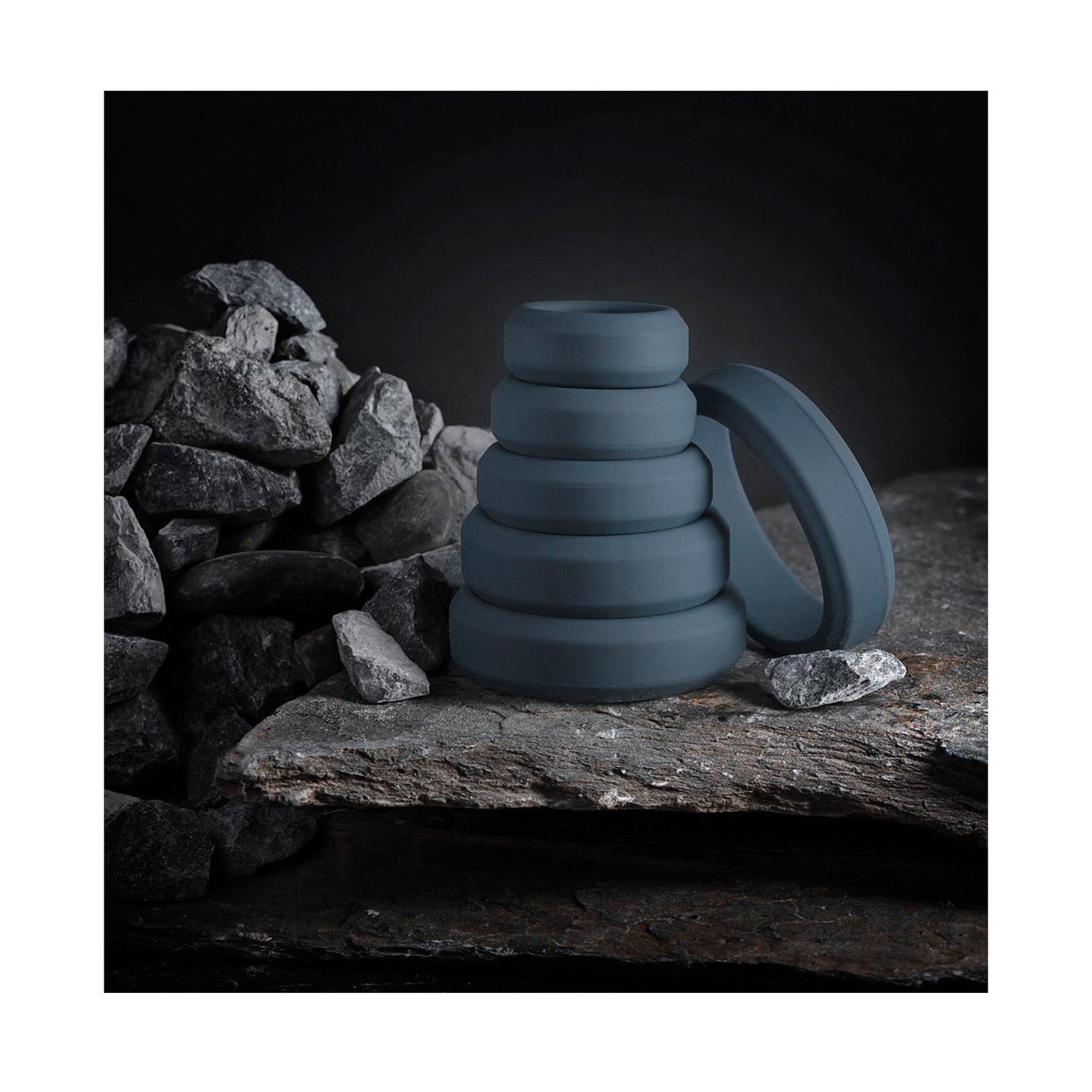 Boners 6 Pc Wide Cock Ring Set