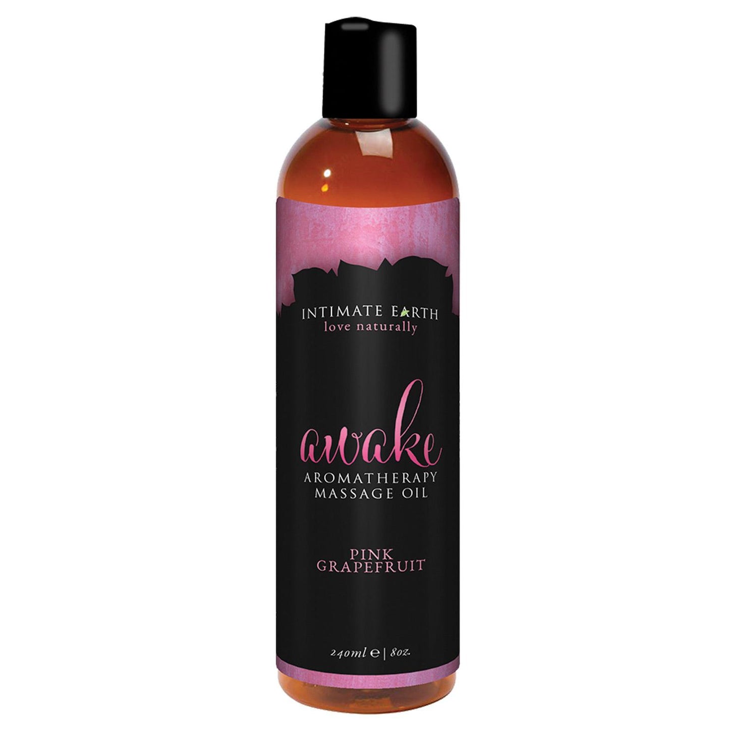 Intimate Earth Awake Massage Oil - 240 ml Pink Grapefruit
