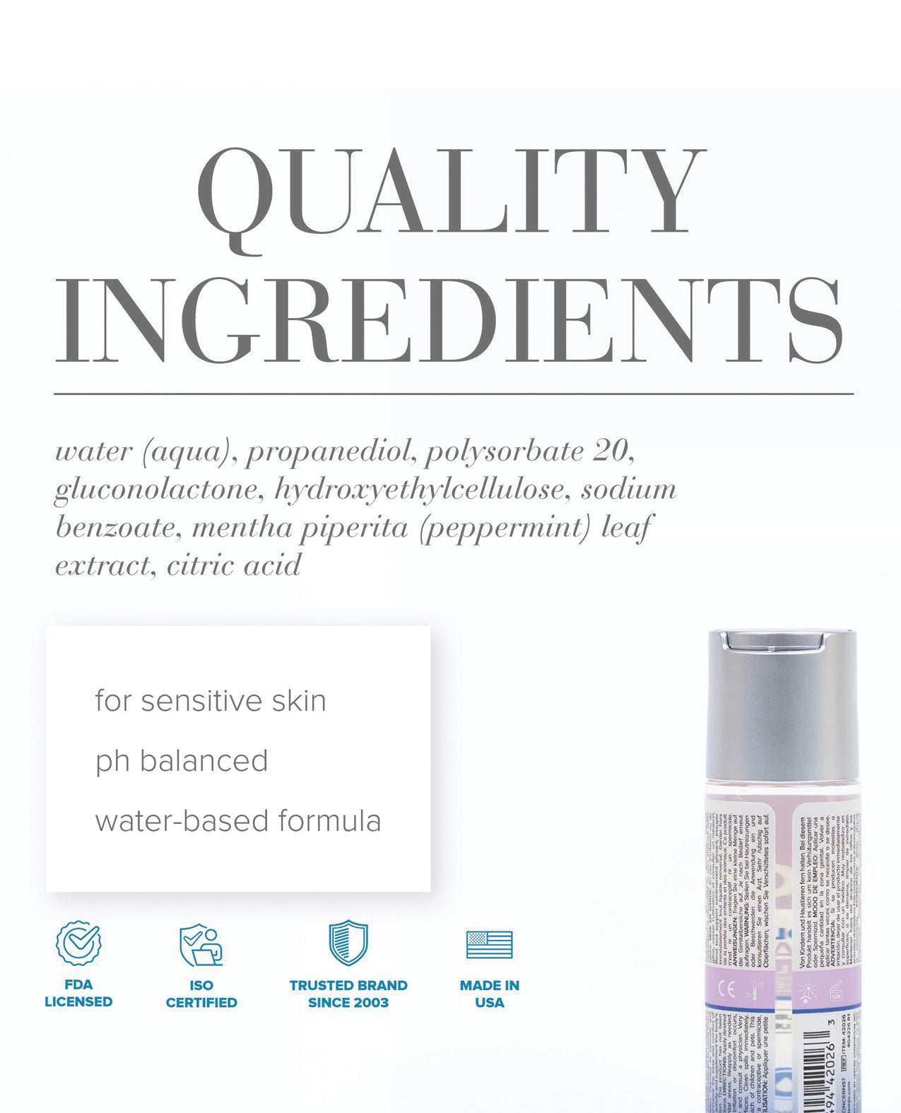 JO Agape - Cooling Lubricant 2 oz