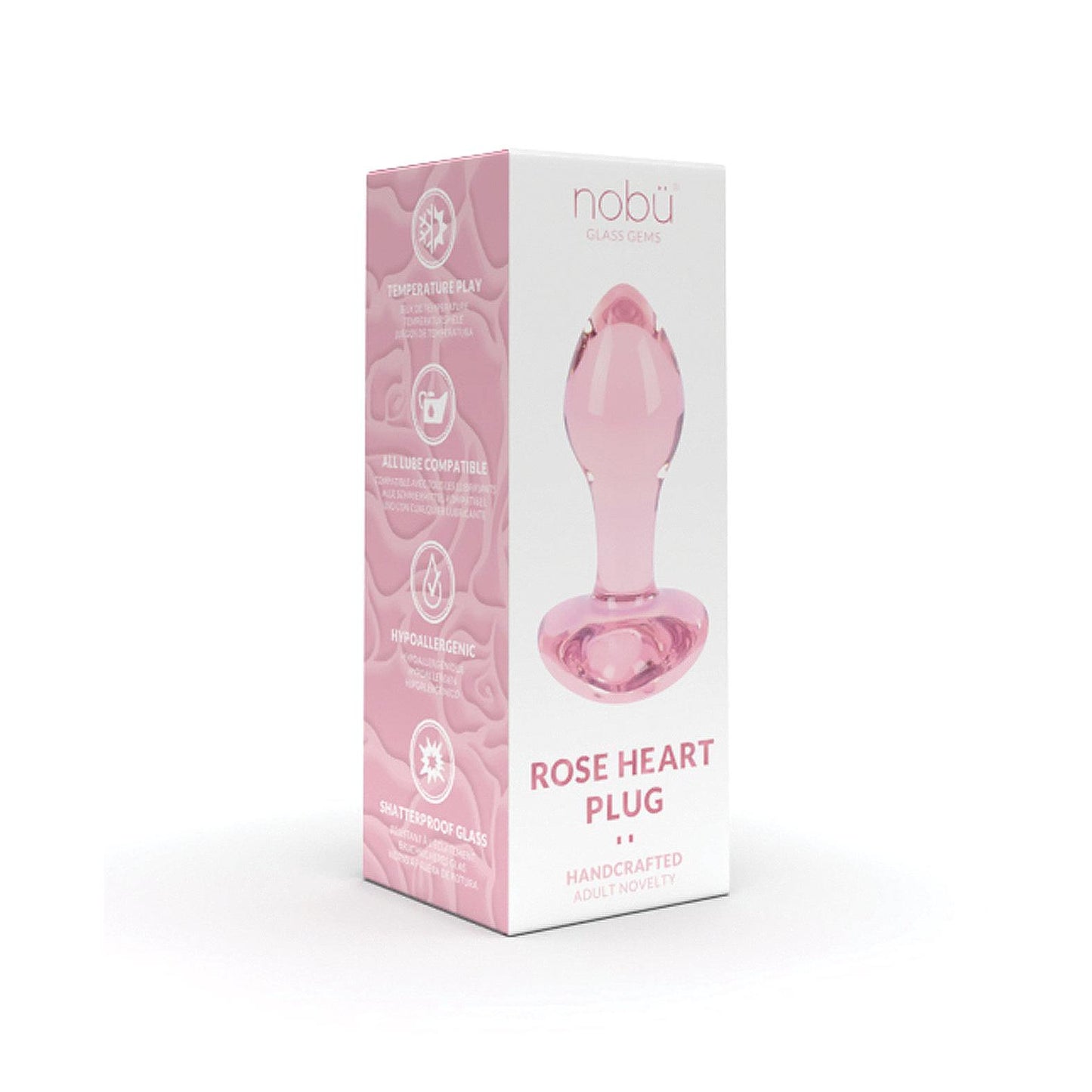 Nobu Rose Heart Plug