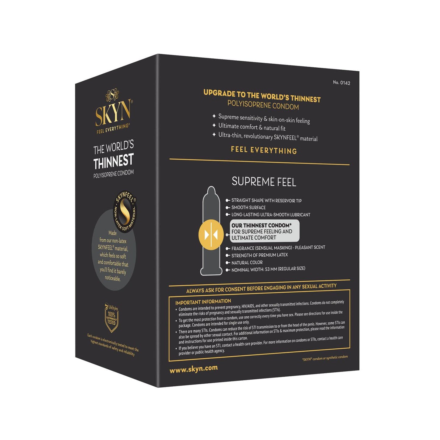 Lifestyles SKYN Supreme Feel Condoms