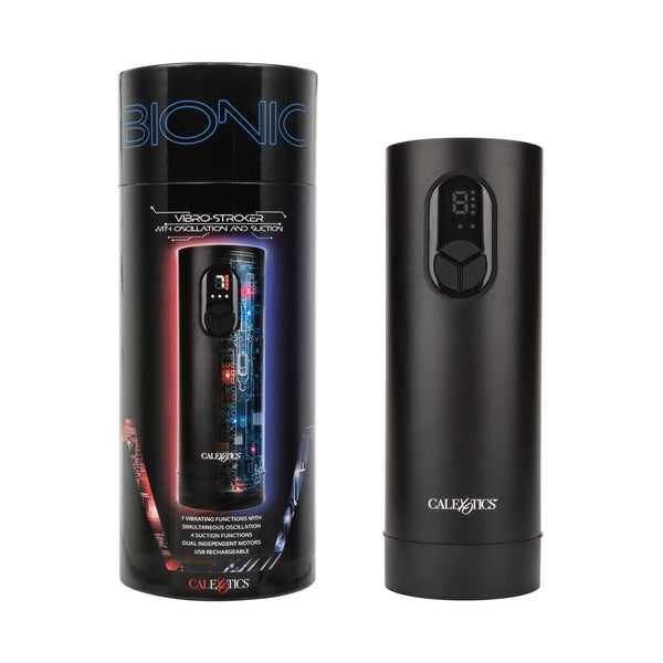 Bionic Vibro Stroker with Oscillation & Suction
