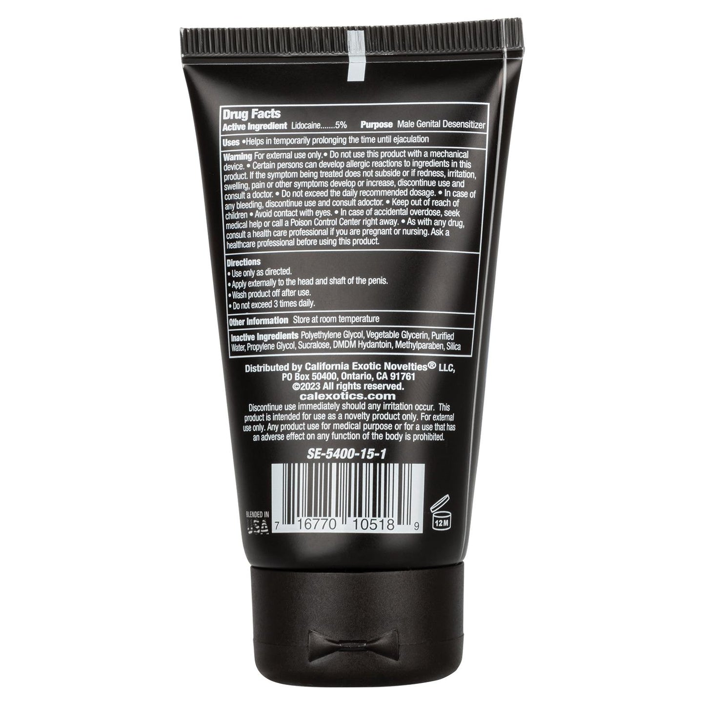 Peak Anal Desensitizing Cream