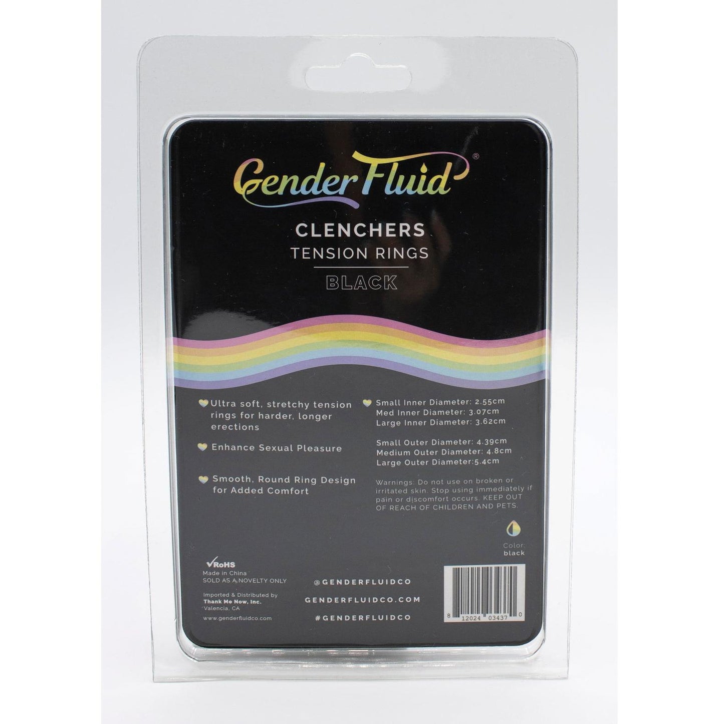 Gender Fluid Clincher Tension Ring Set