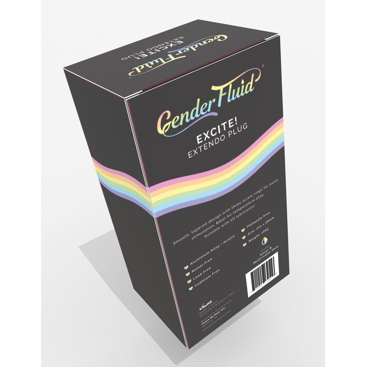 Gender Fluid Excite! Extendo Plug