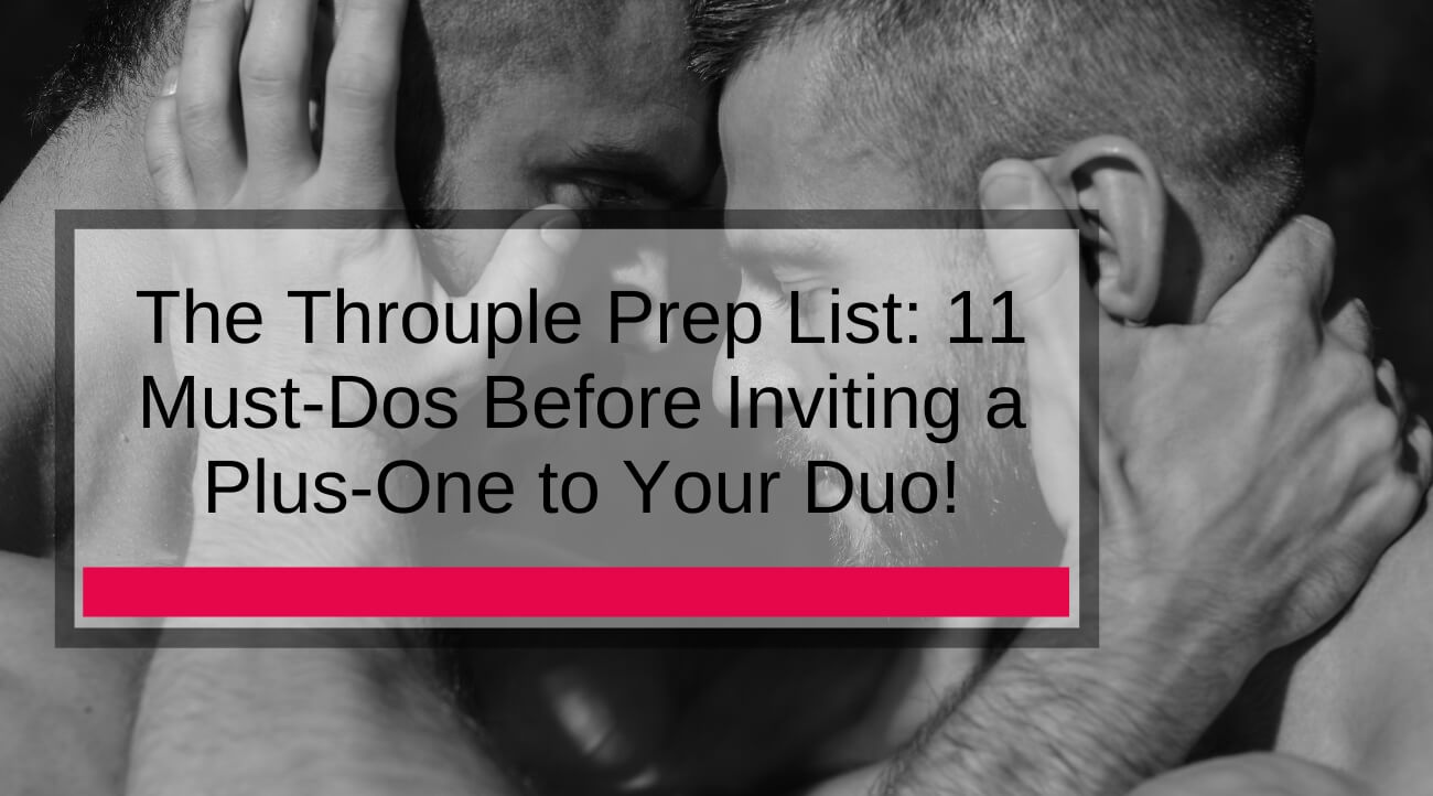gay threesome guide