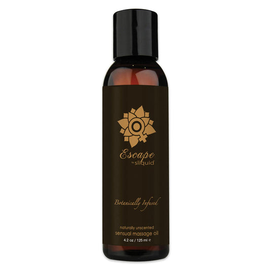 Sliquid Organics Massage Oil - 4.2 oz Escape