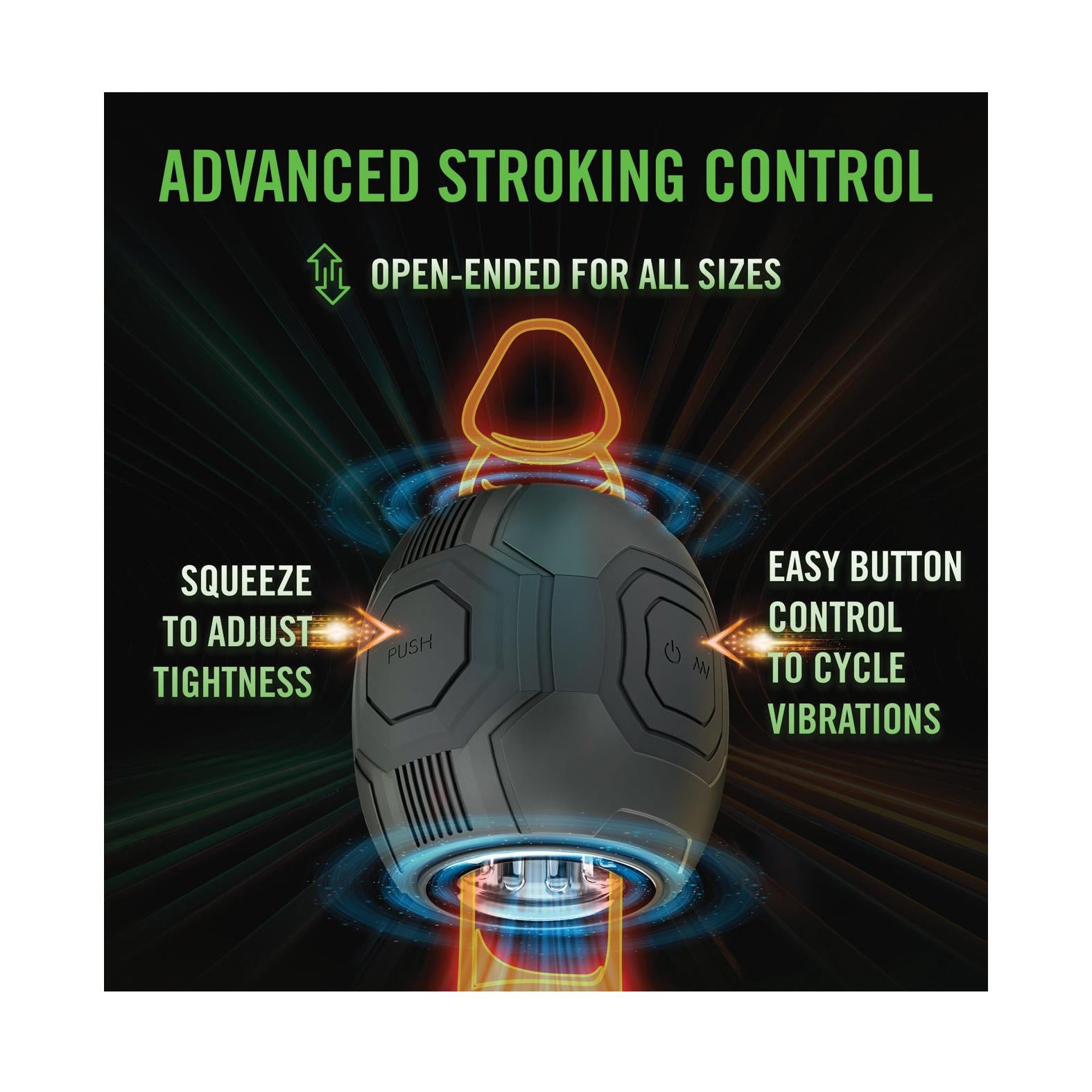 Blush M for Men Dome X Vibrating Masturbator