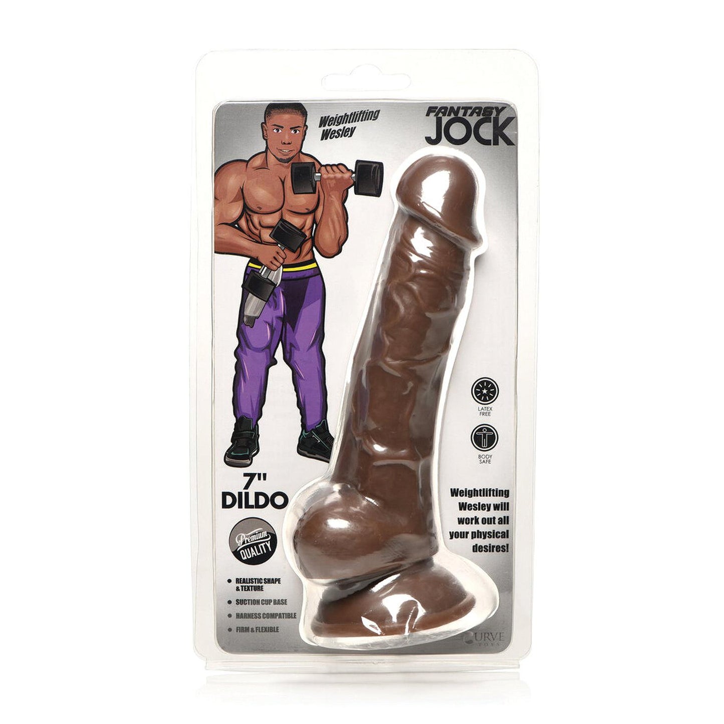 Curve Toys Fantasy Jock Weightlifting Wesley