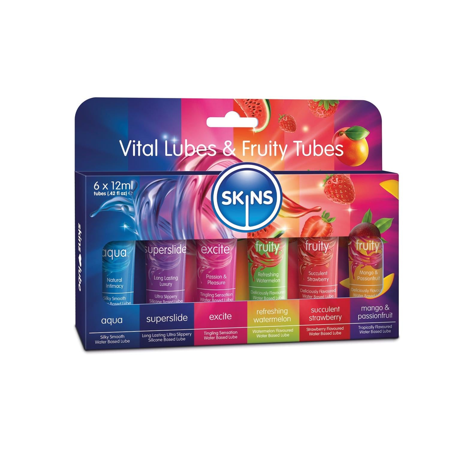 Skins Vital Lubes & Fruity Tubes