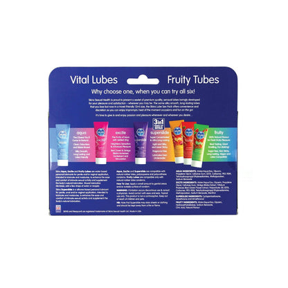 Skins Vital Lubes & Fruity Tubes