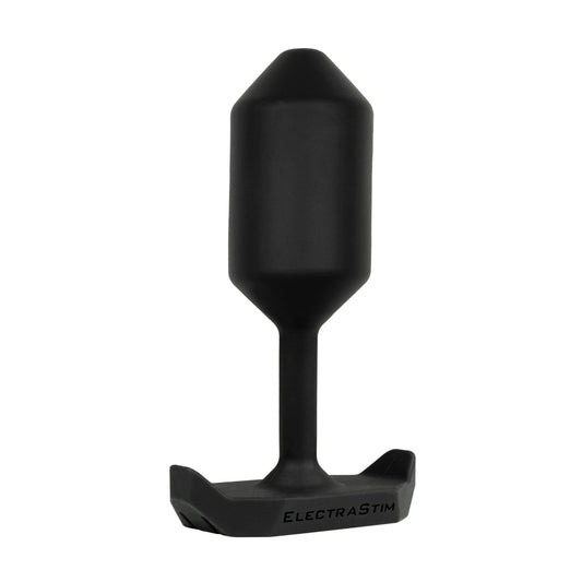 ElectraStim x Mr. S Leather - Most Comfortable Silicone Electro Butt Plug - Black