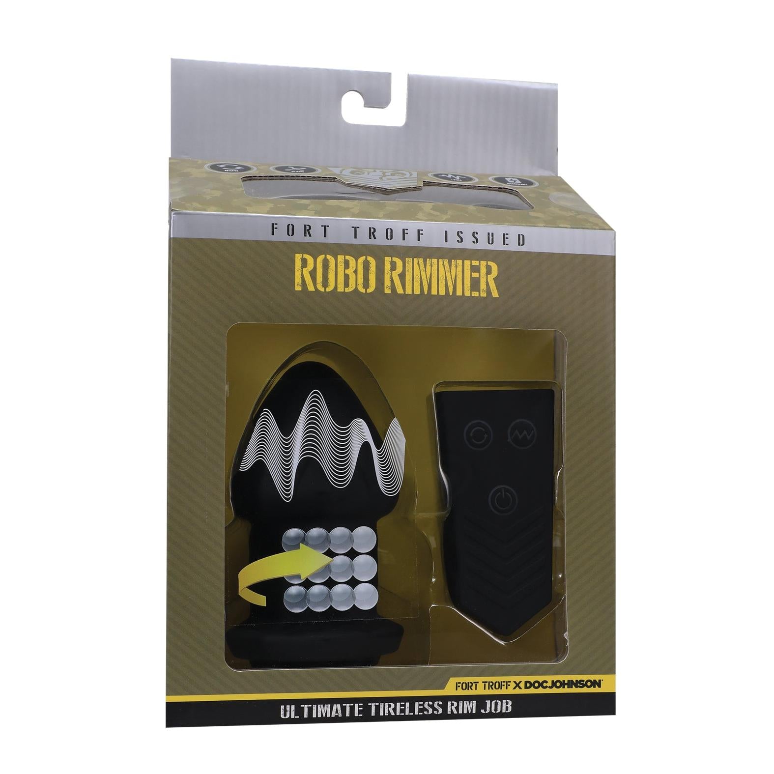 Fort Troff Robo Rimmer Vibrating Anal Plug with Remote Control