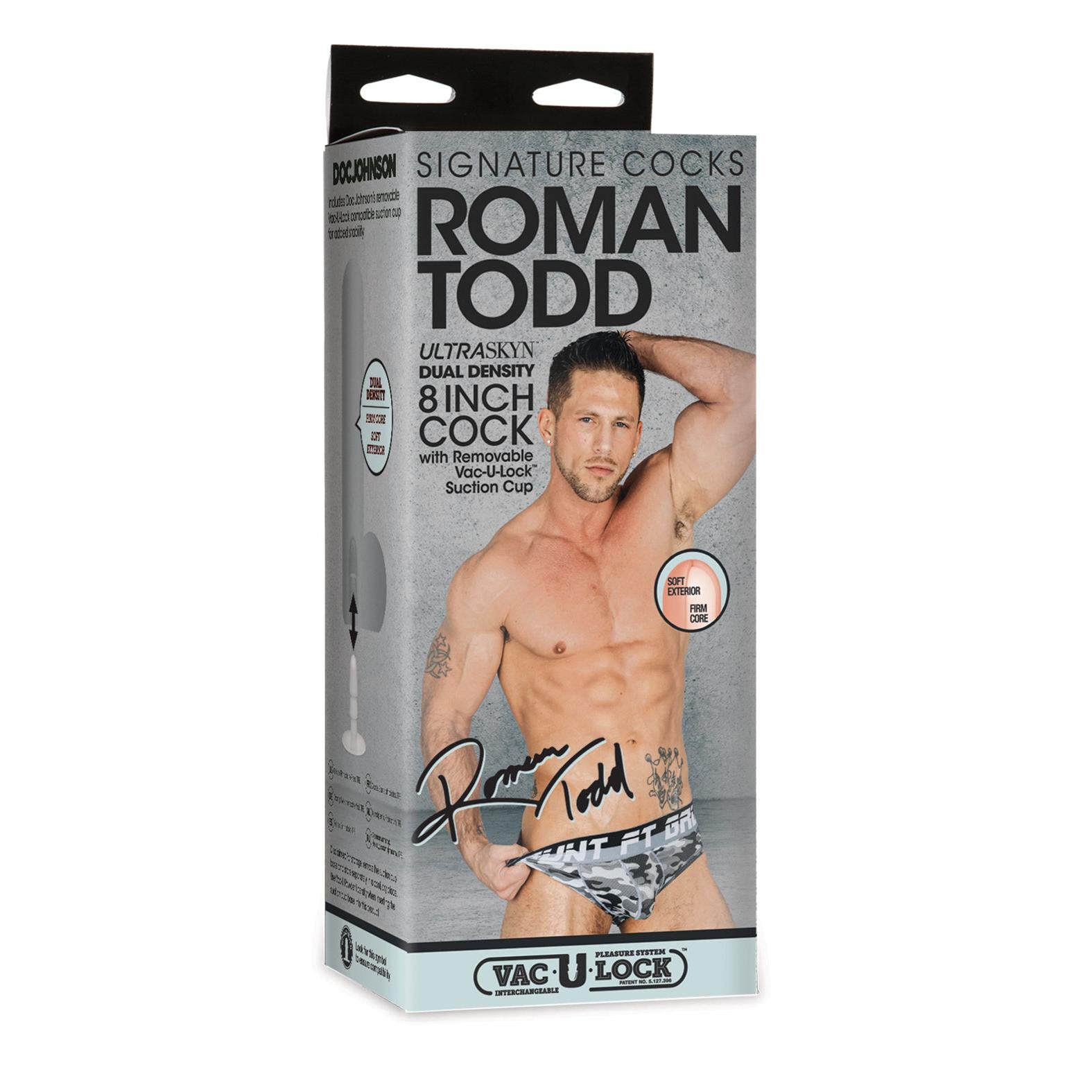 Signature Cocks ULTRASKYN 8" Cock - Roman Todd