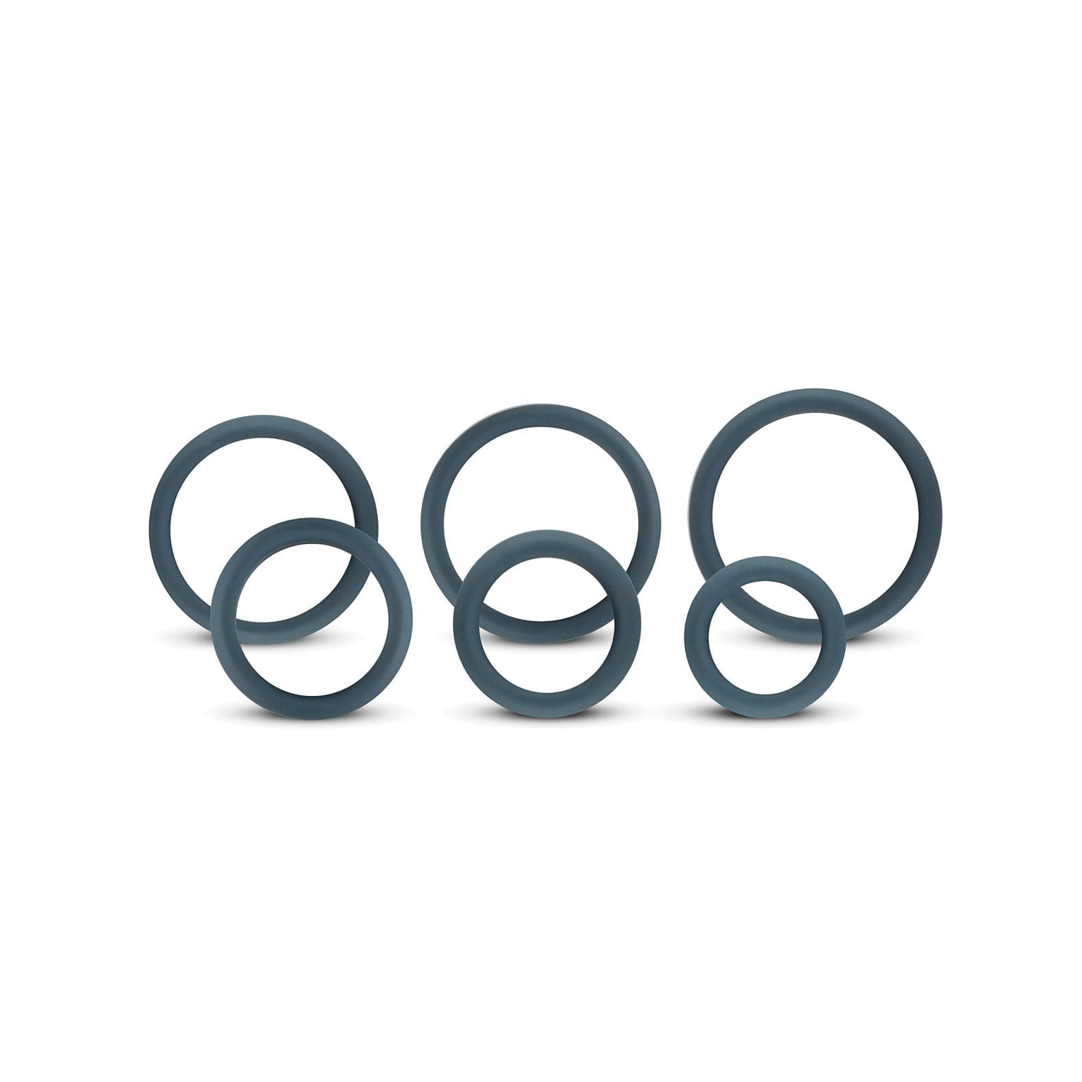 Boners 6 Pc Wide Cock Ring Set