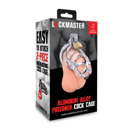 Lockmaster 3.75&quot; Stainless Steel Prisoner Cock Cag