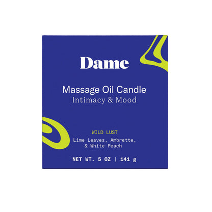 Dame Massage Oil Candle - Wild Lust