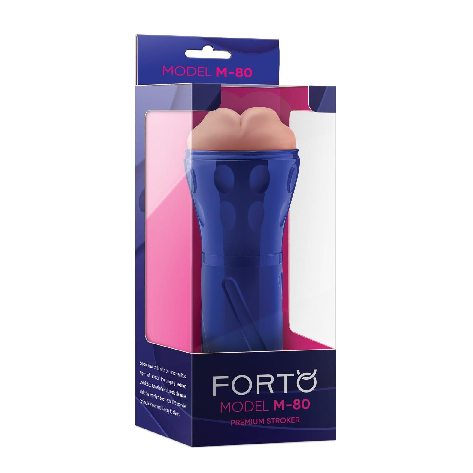 Forto Model M-80 Hard-Side Mouth Masturbator