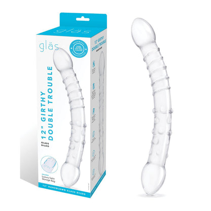 Glas Double Trouble Dildo