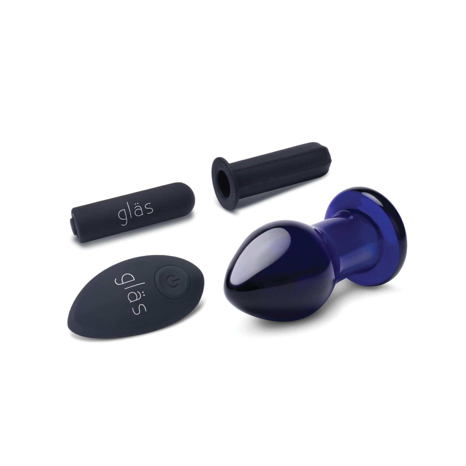Glas Rechargeable Vibrating Butt Plug