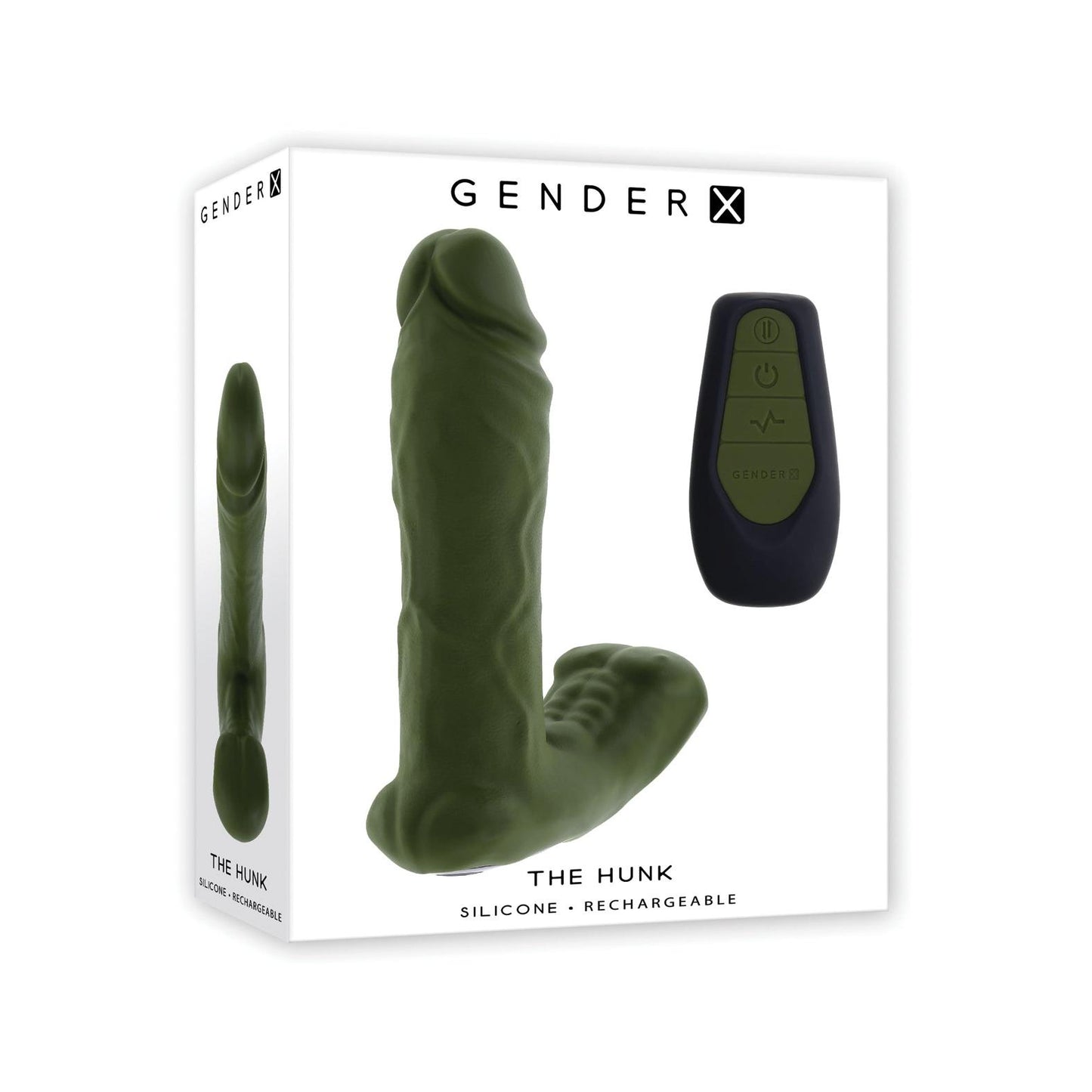 Gender X The Hunk Dual Anal Vibrator with Remote Control