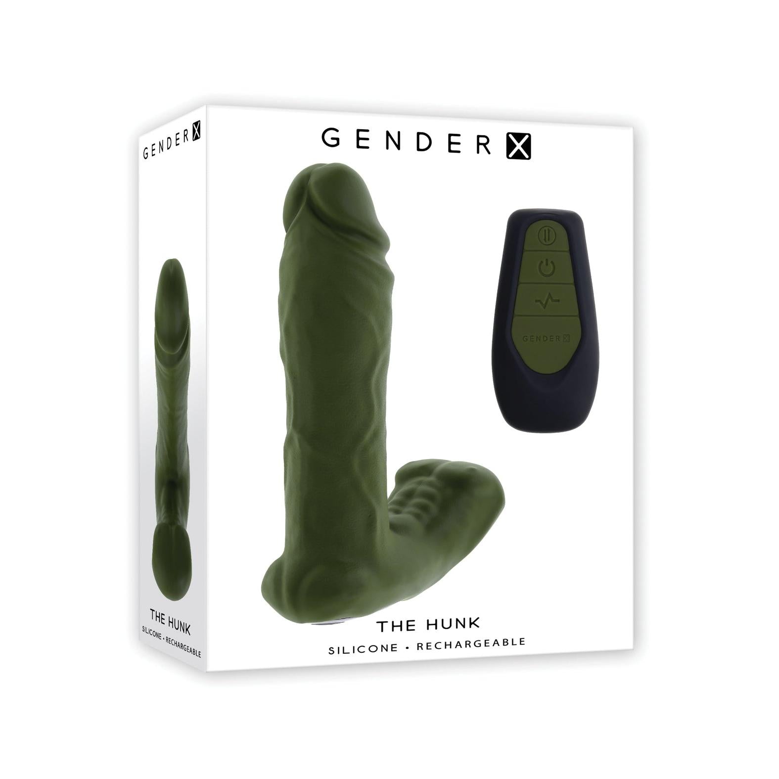 Gender X The Hunk Dual Anal Vibrator with Remote Control