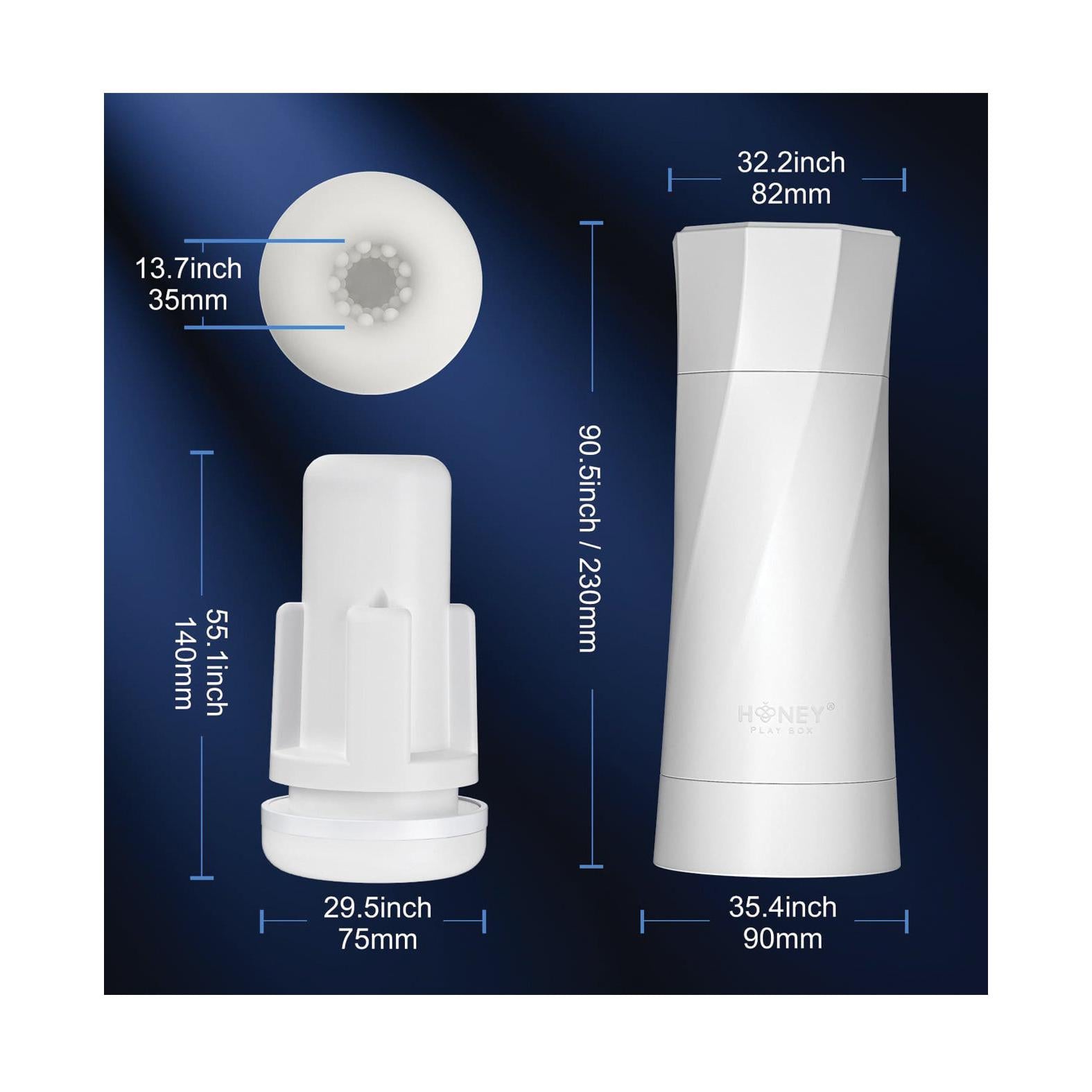 Sky Intense Suction & Vibration Blowjob Machine