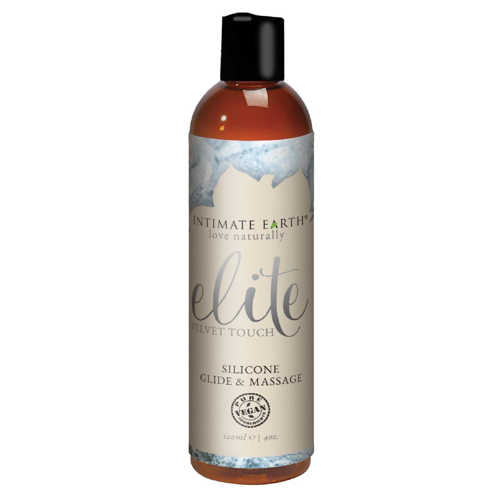 Intimate Earth Elite Velvet Touch Silicone Glide &amp; Massage Oil - 120ml