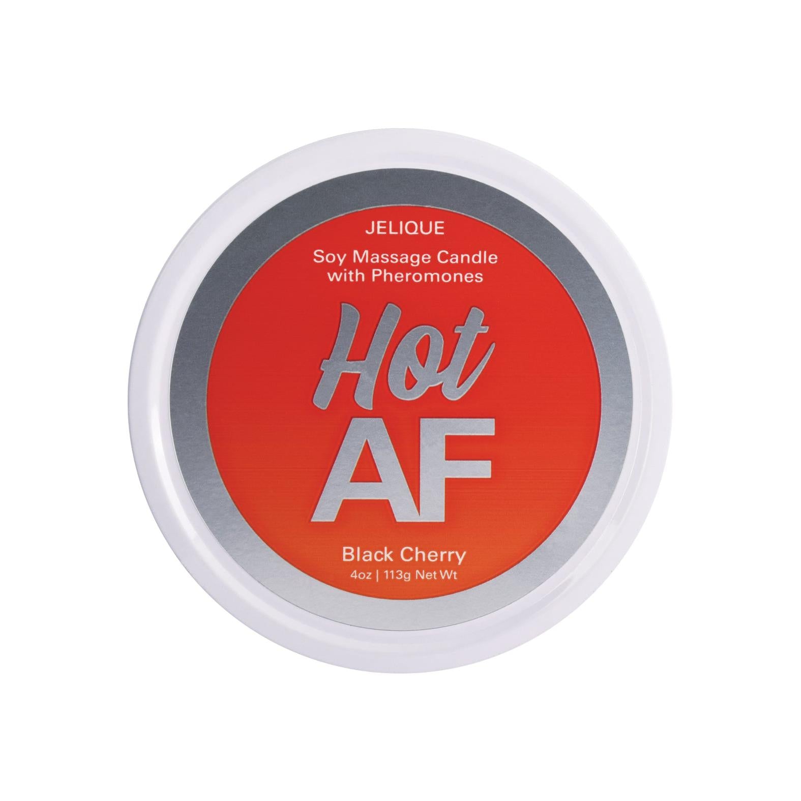 Jelique Massage Candle - 4 oz Hot AF Black Cherry