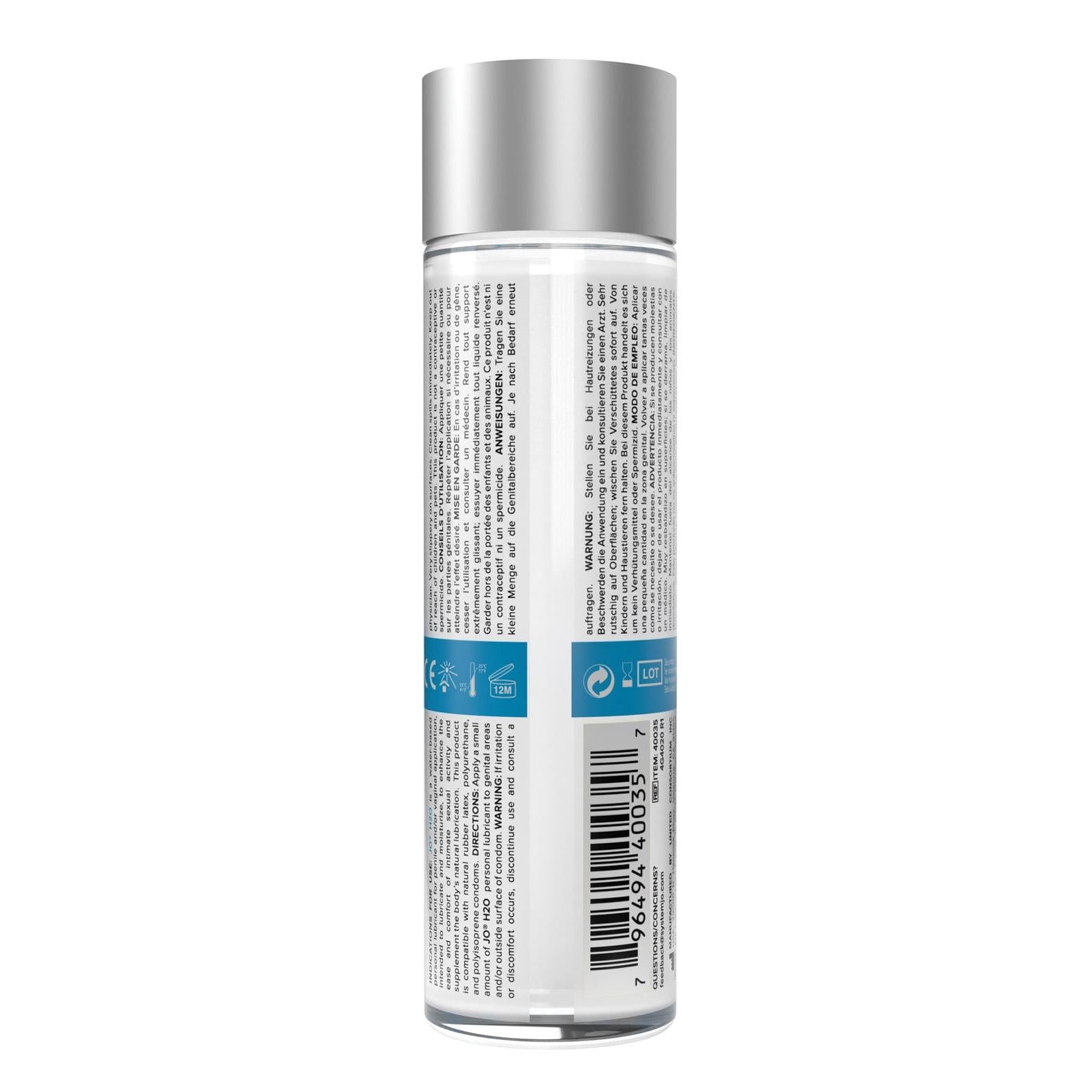 JO H2O - Original Lubricant 4 oz