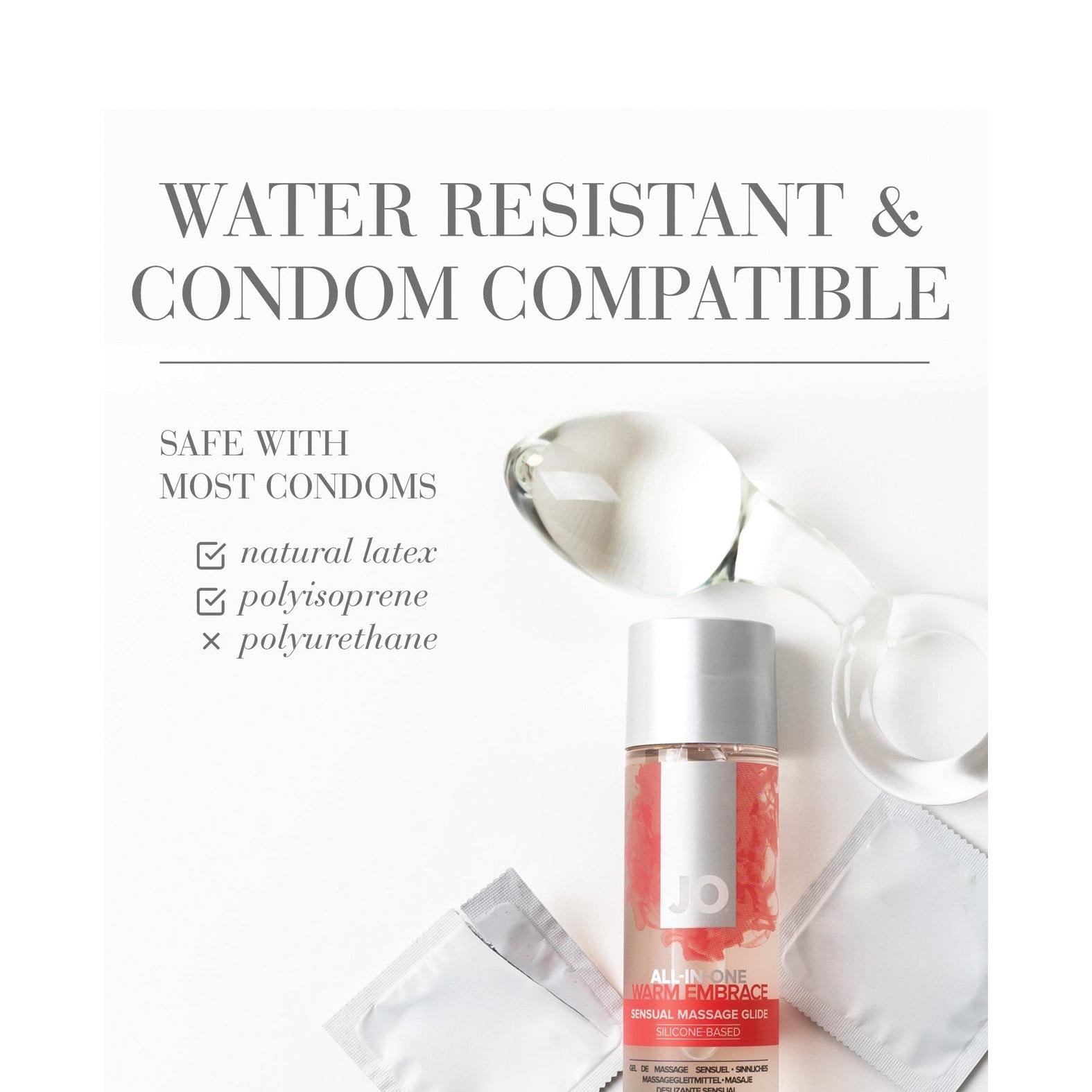 JO All-In-One Massage Glide - Warming Massage 4 oz