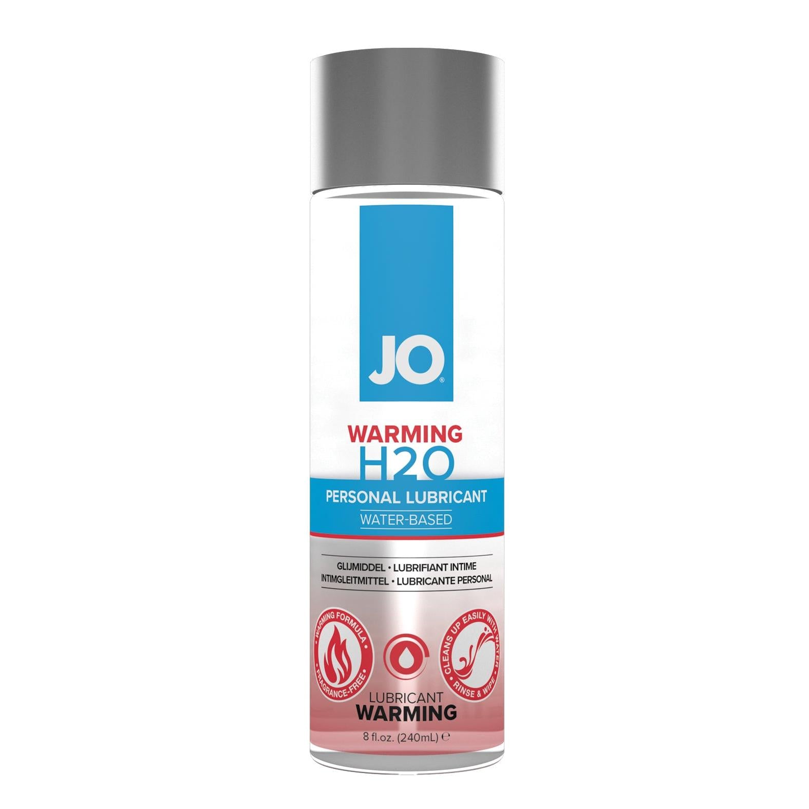 JO H2O - Warming Lubricant 8 oz