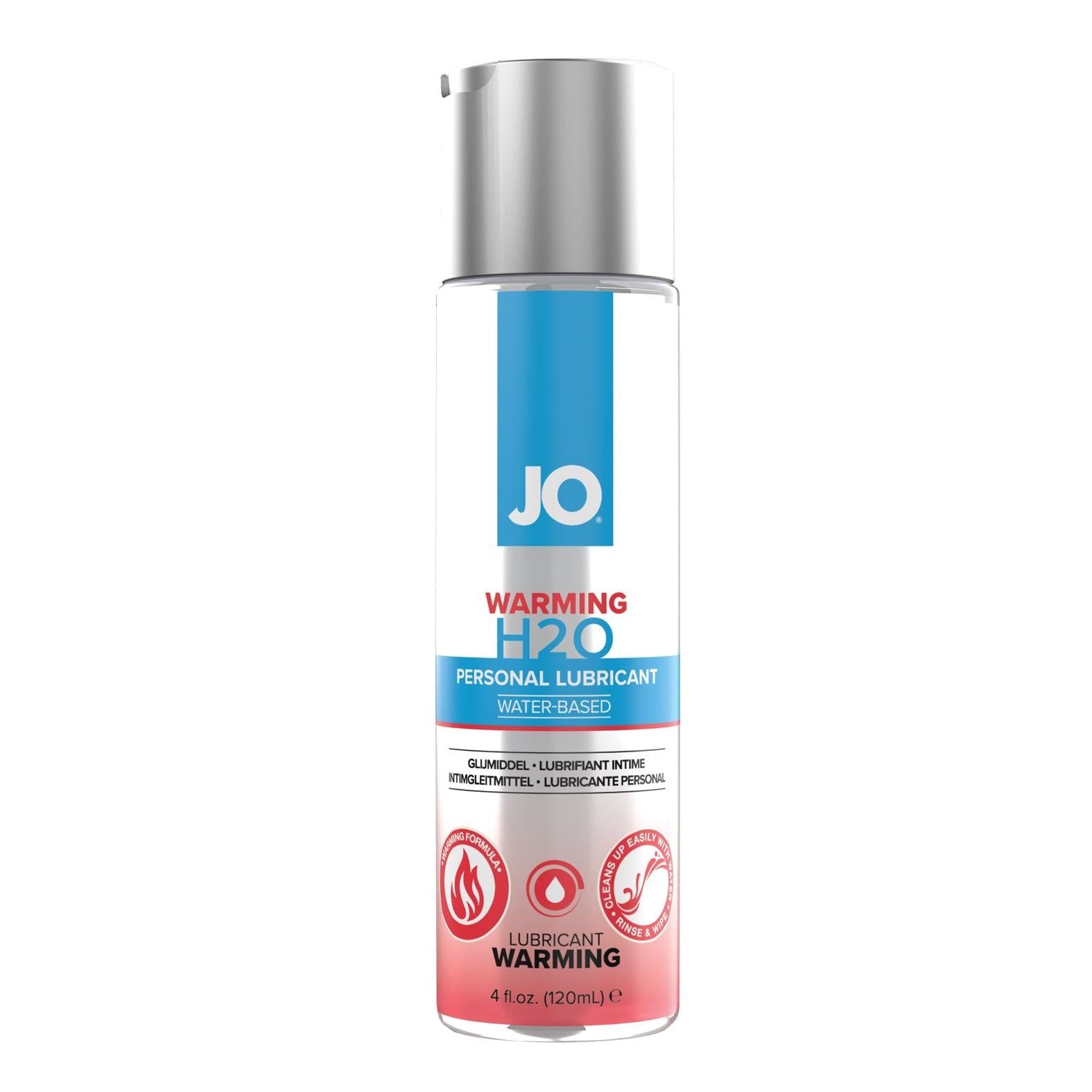 JO H2O - Warming Lubricant 4 oz