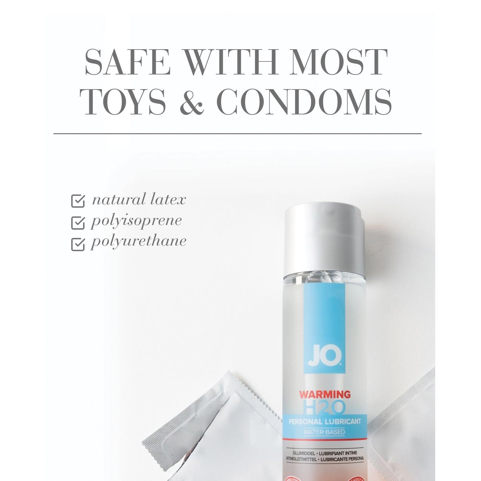 JO H2O - Warming Lubricant 4 oz