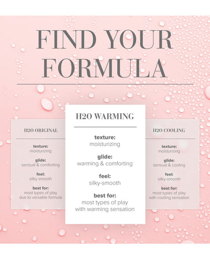 JO H2O - Warming Lubricant 4 oz