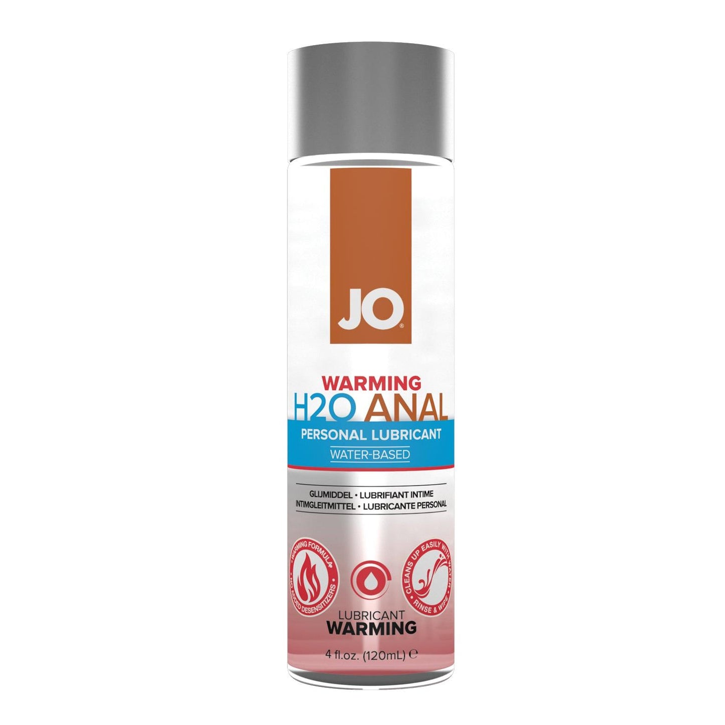 JO H2O Anal - Warming Lubricant 4 oz