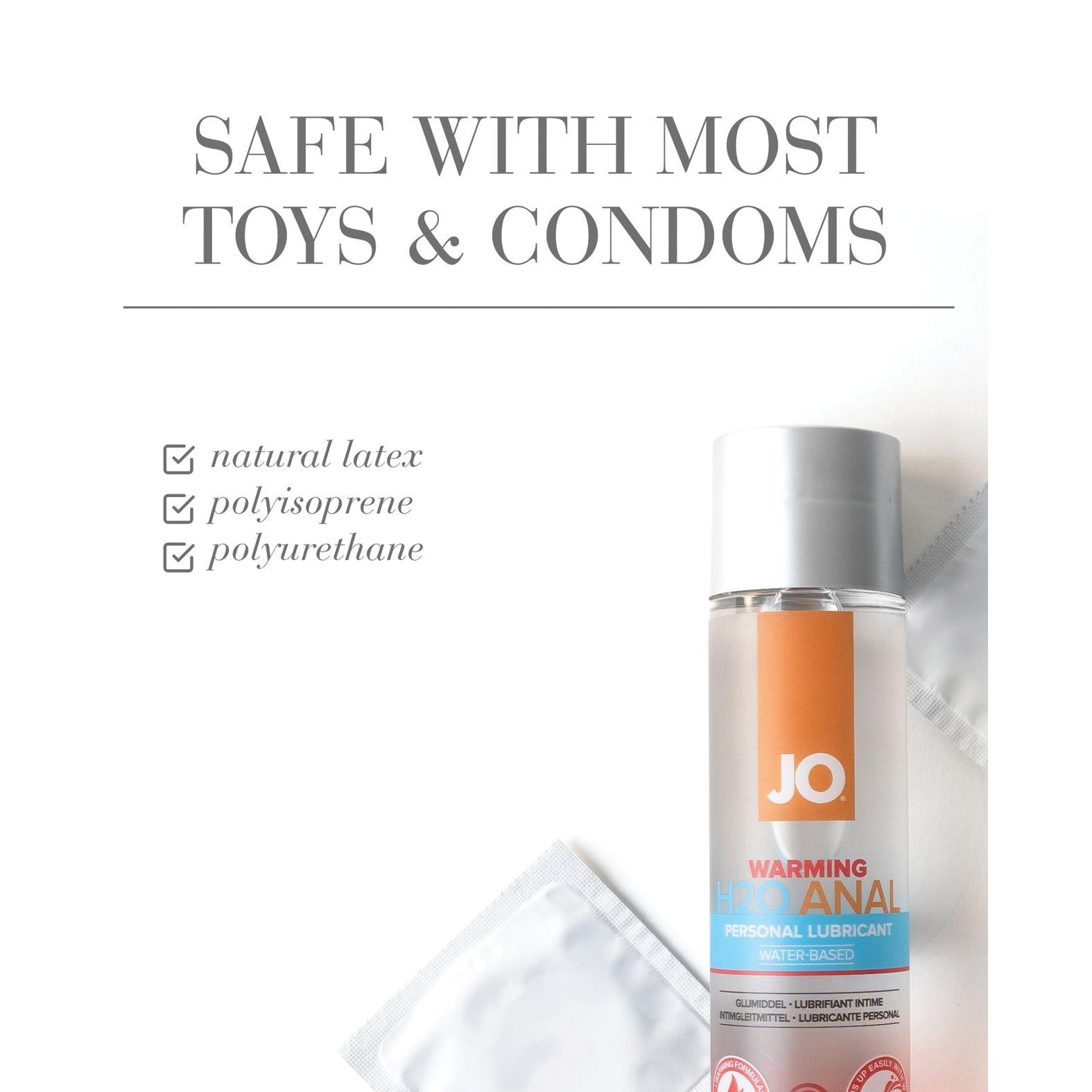 JO H2O Anal - Warming Lubricant 4 oz