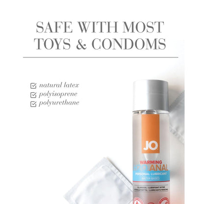 JO H2O Anal - Warming Lubricant 4 oz