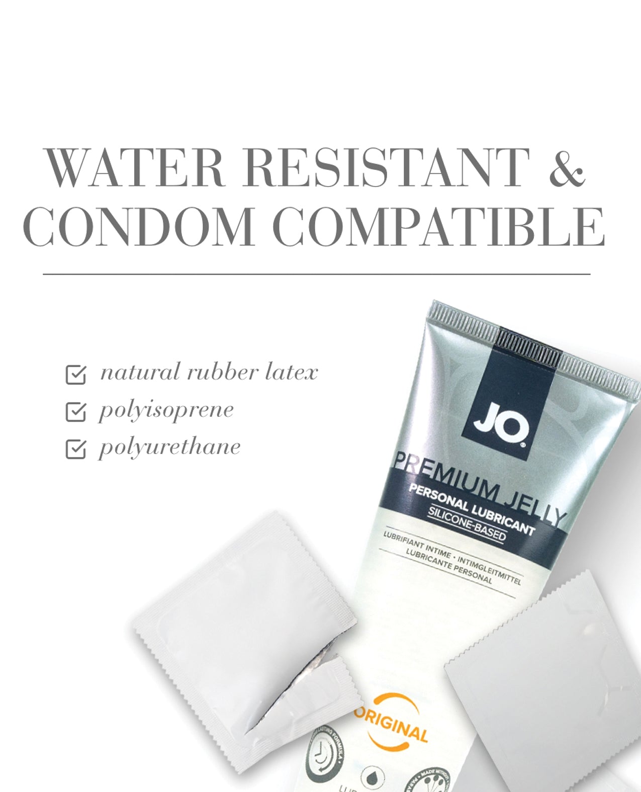 JO Premium Jelly - Original Lubricant 4 oz