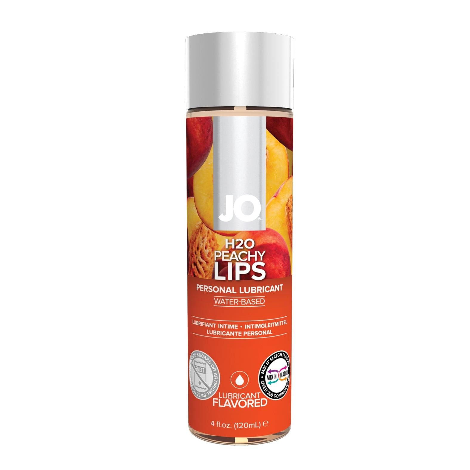 JO H2O - Flavored Lubricant 4 oz Peach