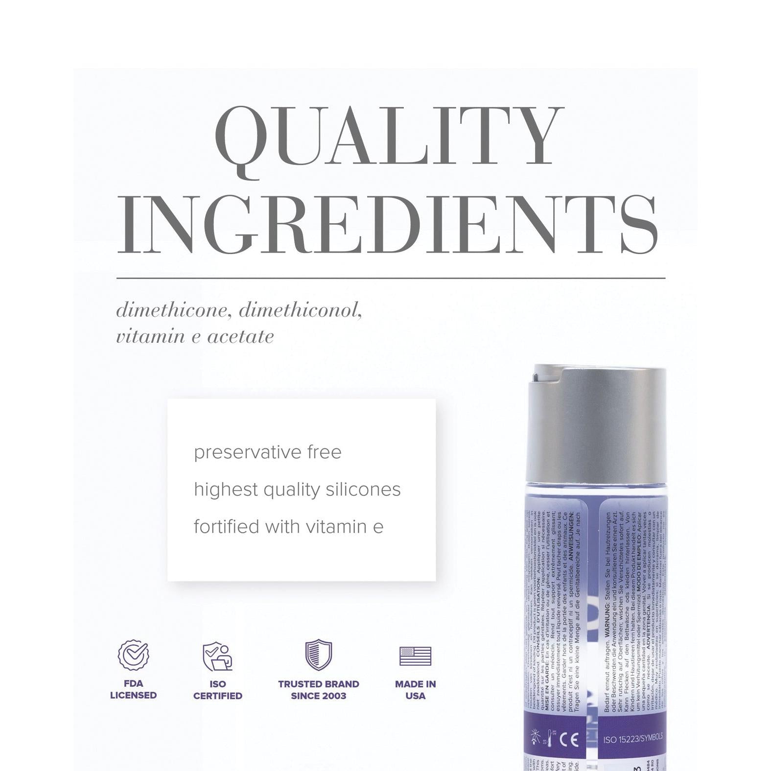 JO Xtra Silky Thin Silicone - Original Lubricant 4 oz