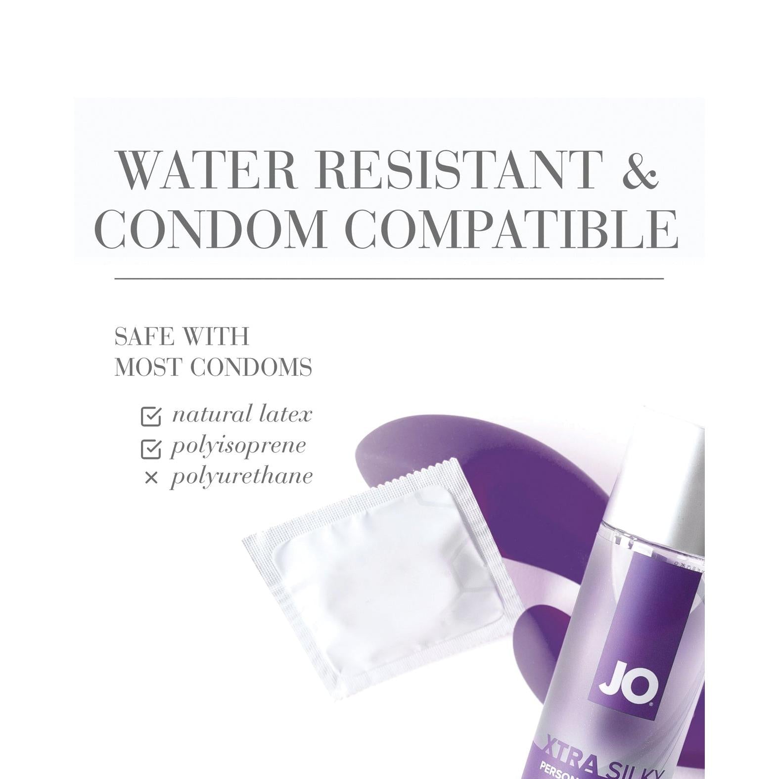 JO Xtra Silky Thin Silicone - Original Lubricant 4 oz