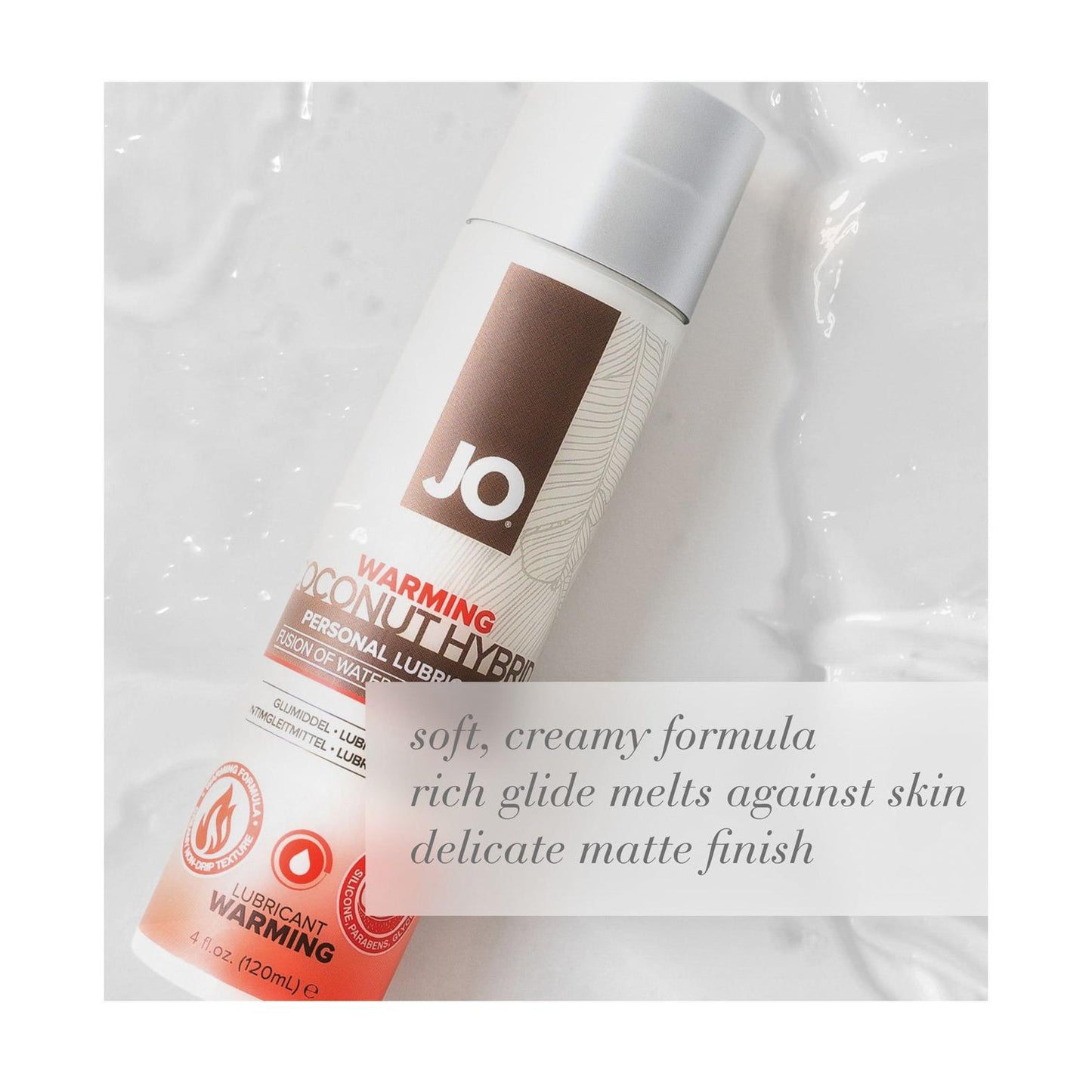 JO Coconut Hybrid - Warming Lubricant 4 oz
