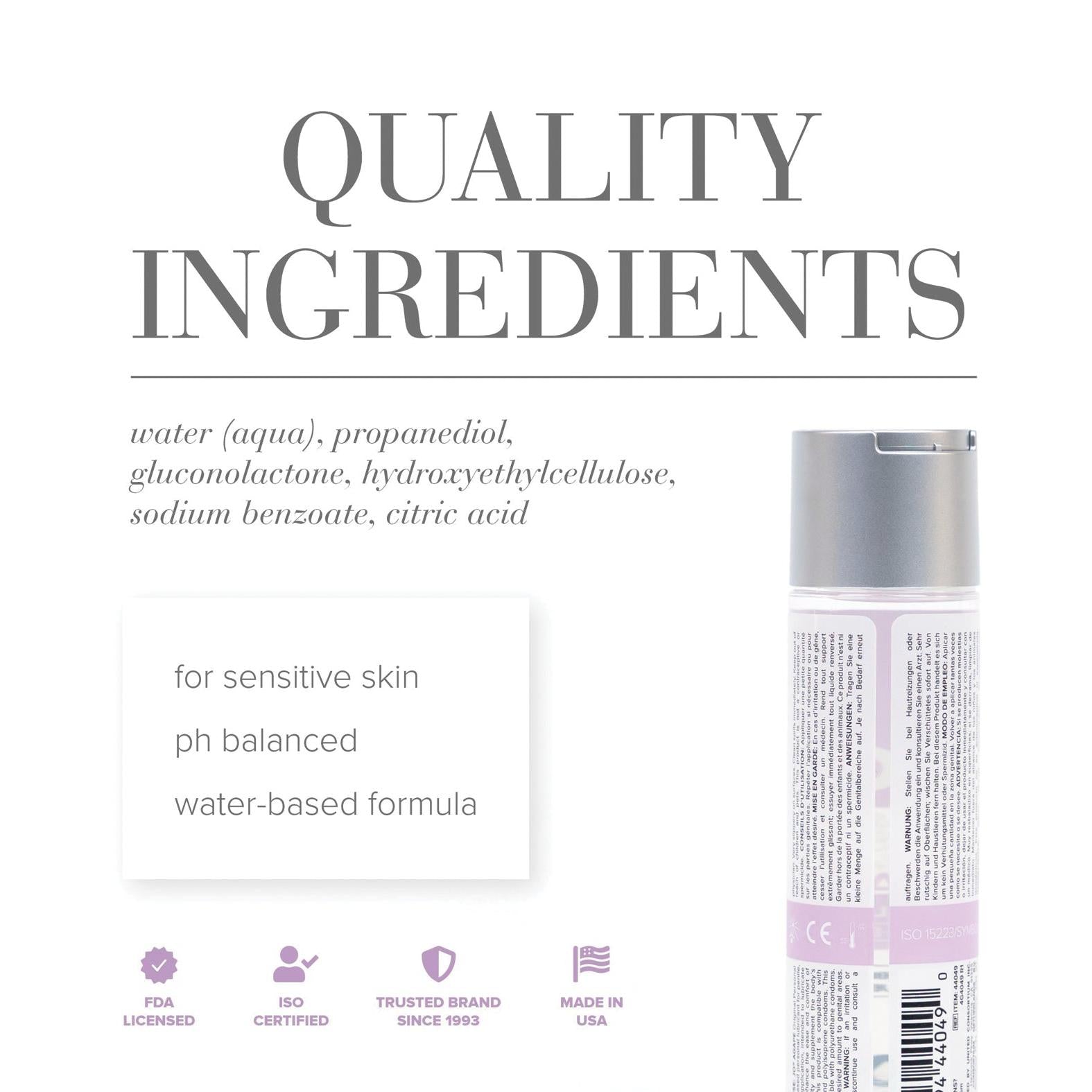 JO Agape - Original Lubricant 8 oz