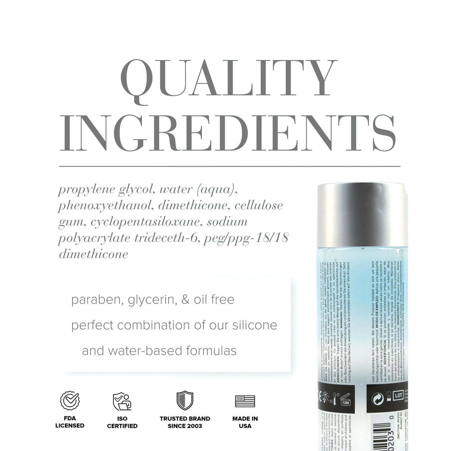 JO Coconut Hybrid - Original Lubricant 8 oz