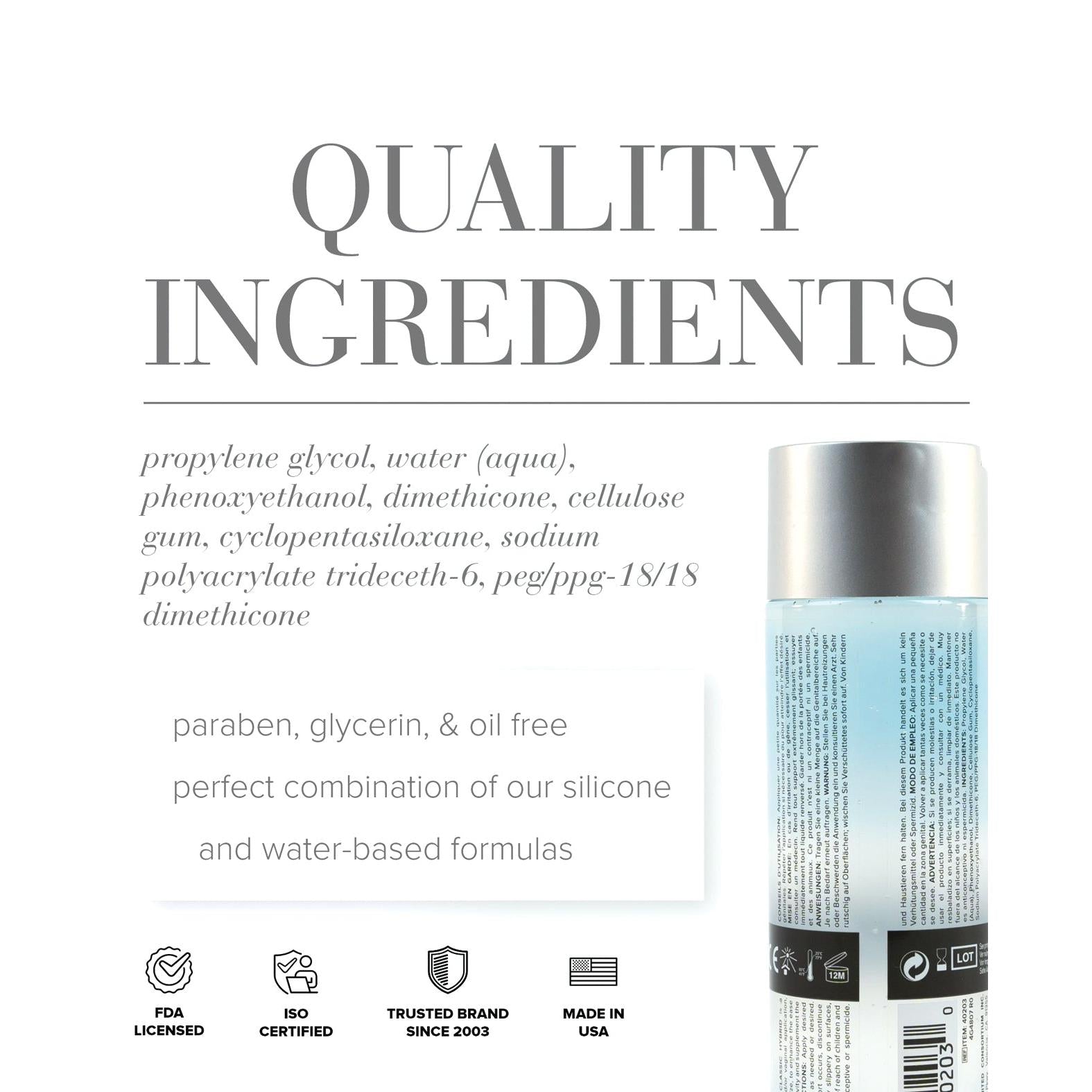 JO Coconut Hybrid - Original Lubricant 8 oz