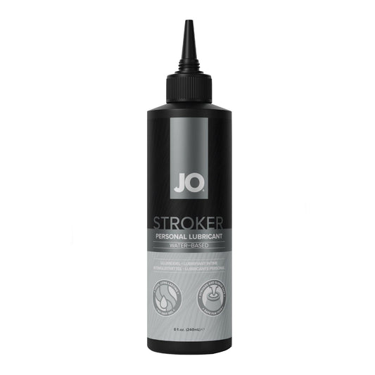 JO Stroker Waterbased Lubricant - 8 oz Bottle