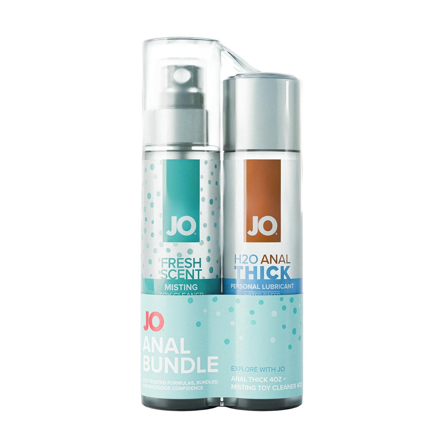 JO Limited Edition Bundle Anal Thick 4 oz + Misting Toy Cleaner 4 oz
